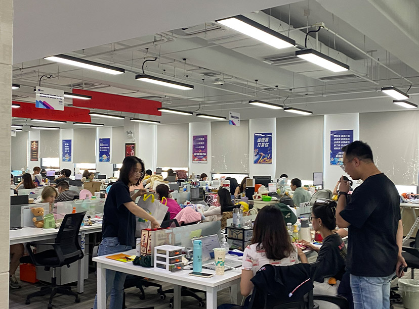 玻璃文化墻，企業(yè)文化墻，電商文化墻制作(圖2)